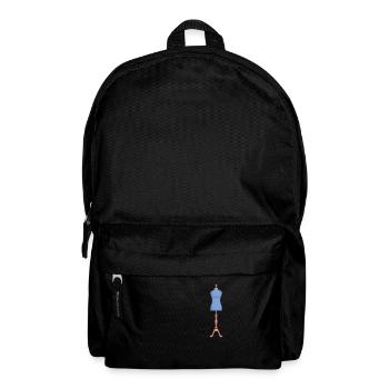 Female body mannequin for sewing - Backpack - black - Front