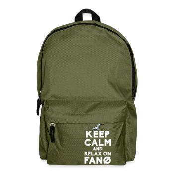 Fanö Seagulls North Sea Island - Backpack - olive green - Front