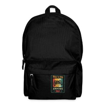 This is my gaming shirt - Sac à dos - noir - Devant