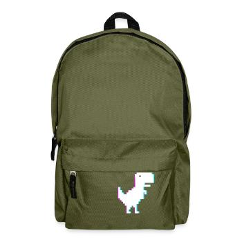 Information Dinosaurier Technologie IT Techniker - Rucksack - Olivgrün - Vorne