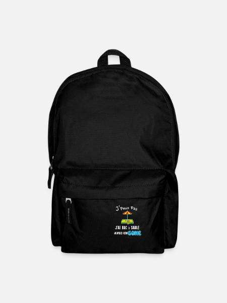 J'peux pas j'ai bac à sable gone 69 - Sac à dos - noir