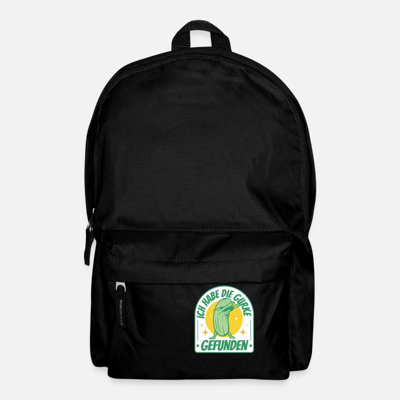 Coole Gurke Dab Sonnenbrille Geschenk Idee - Rucksack - Schwarz
