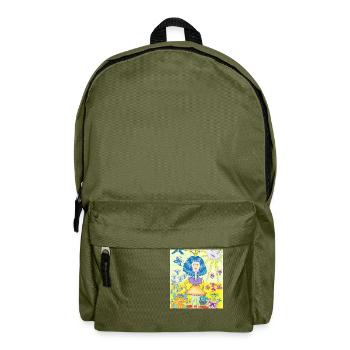 JasminEs World - Rucksack - Olivgrün - Vorne