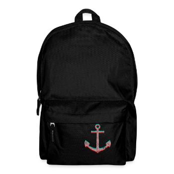 Anker Hologramm - Rucksack - Schwarz - Vorne