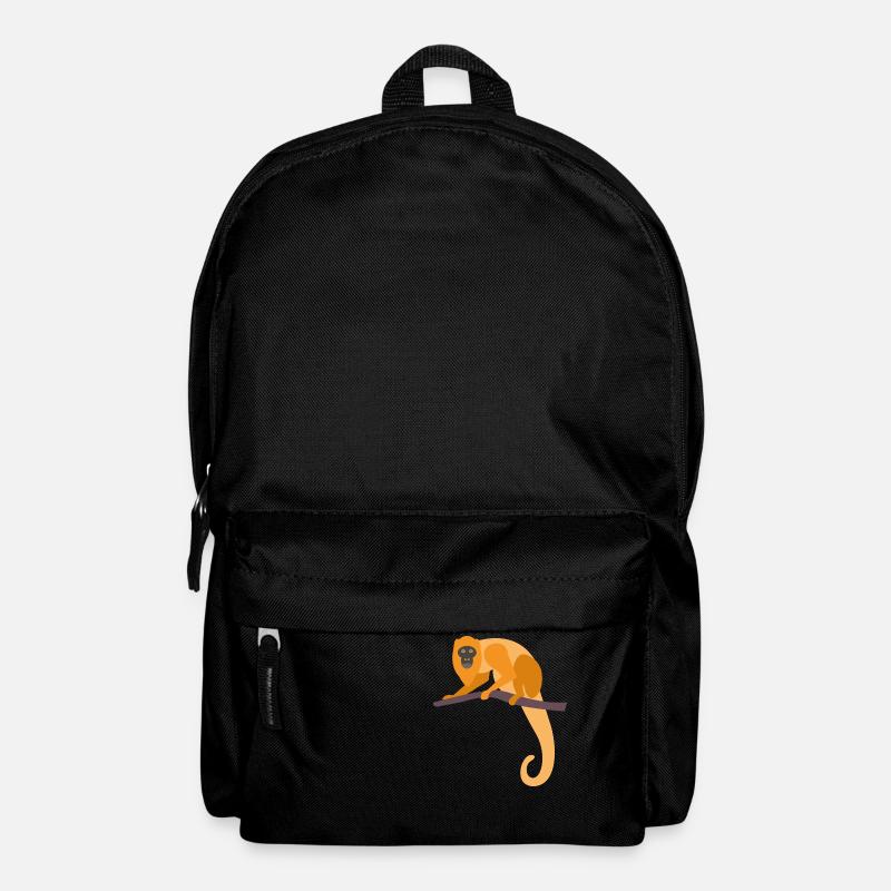 Wildtiere - Rucksack - Schwarz
