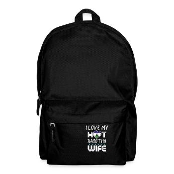 Funny I Love My Hot Bosotho Wife Husband - Rucksack - Schwarz - Vorne