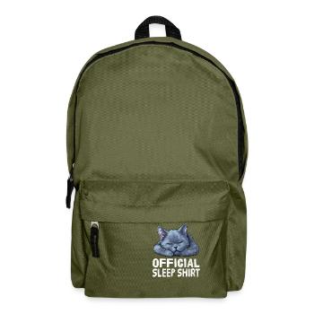 Official Sleepshirt Russian Russian Blue - Backpack - olive green - Front