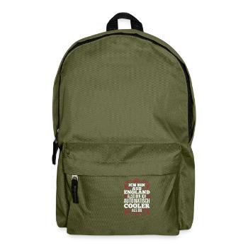 Great Britain English England - Backpack - olive green - Front