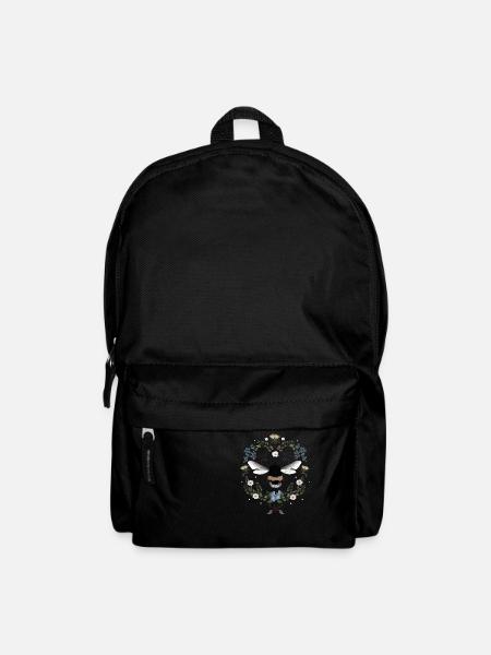 Bourdon Fleurs Abeille - Sac à dos - noir