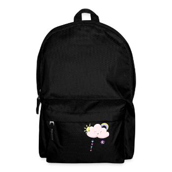 pink clouds - Backpack - black - Front
