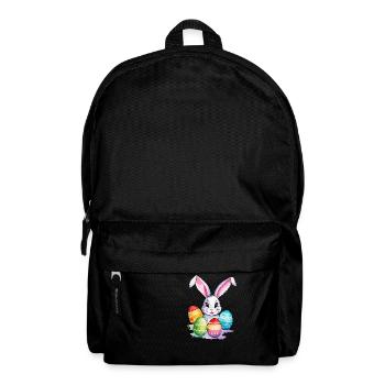 Easter Bunny Easter Watercolor - Backpack - black - Front