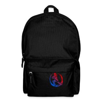 Cricket Silhouette Colorful - Backpack - black - Front