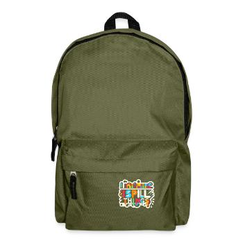 I Spill Things 12 - Rucksack - Olivgrün - Vorne