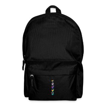 Love Is Love Transgender Diversity Rainbow Gay Lov - Rucksack - Schwarz - Vorne