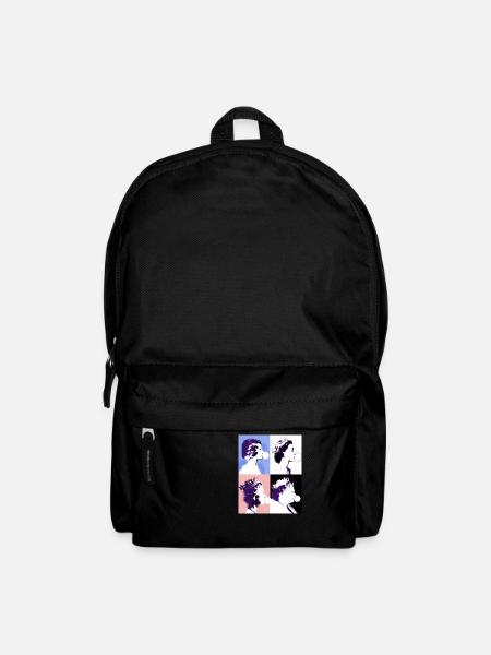 Queen II -Elizabeth England Queen,Kaugummi,pop-art - Rucksack - Schwarz