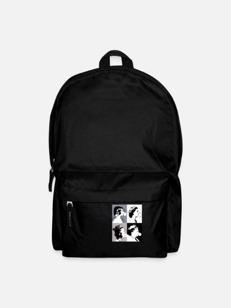 Queen II -Elizabeth England Queen,Kaugummi,pop-art - Rucksack - Schwarz