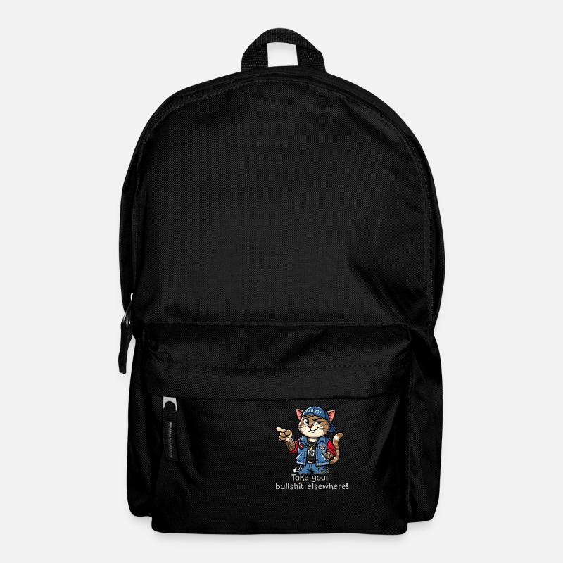 Take your bullshit elsewhere! - Backpack - black