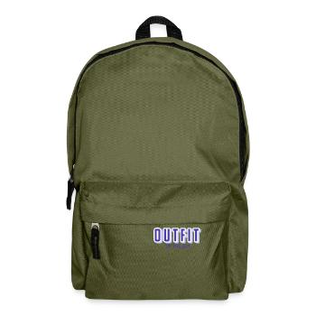 Outfit of the day - Backpack - olive green - Front