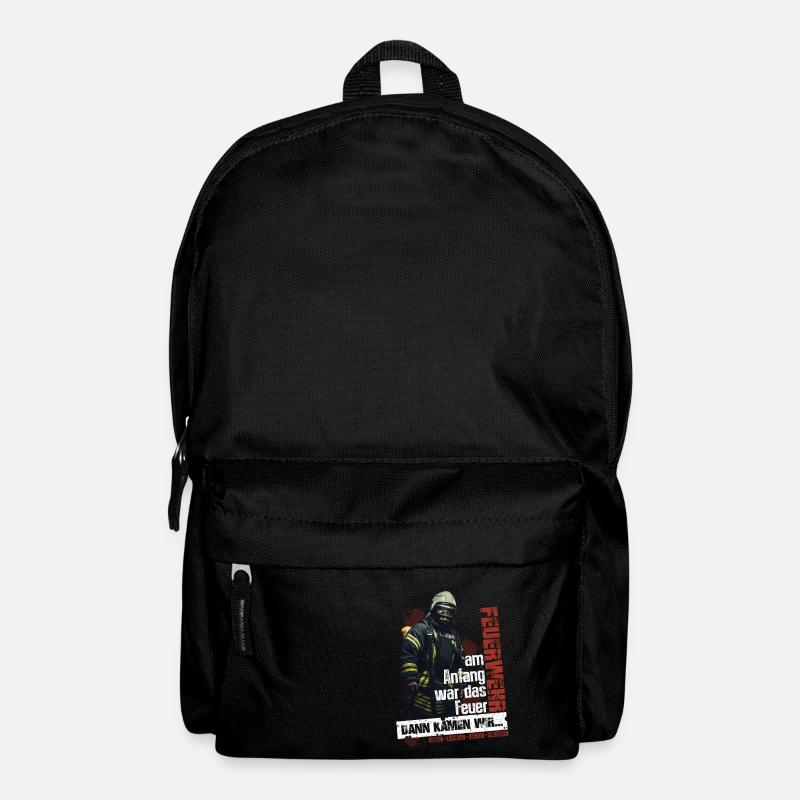 Feuerwehr - Dann kamen wir - Rucksack - Schwarz