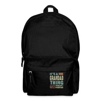 Grandad Thing - Backpack - black - Front