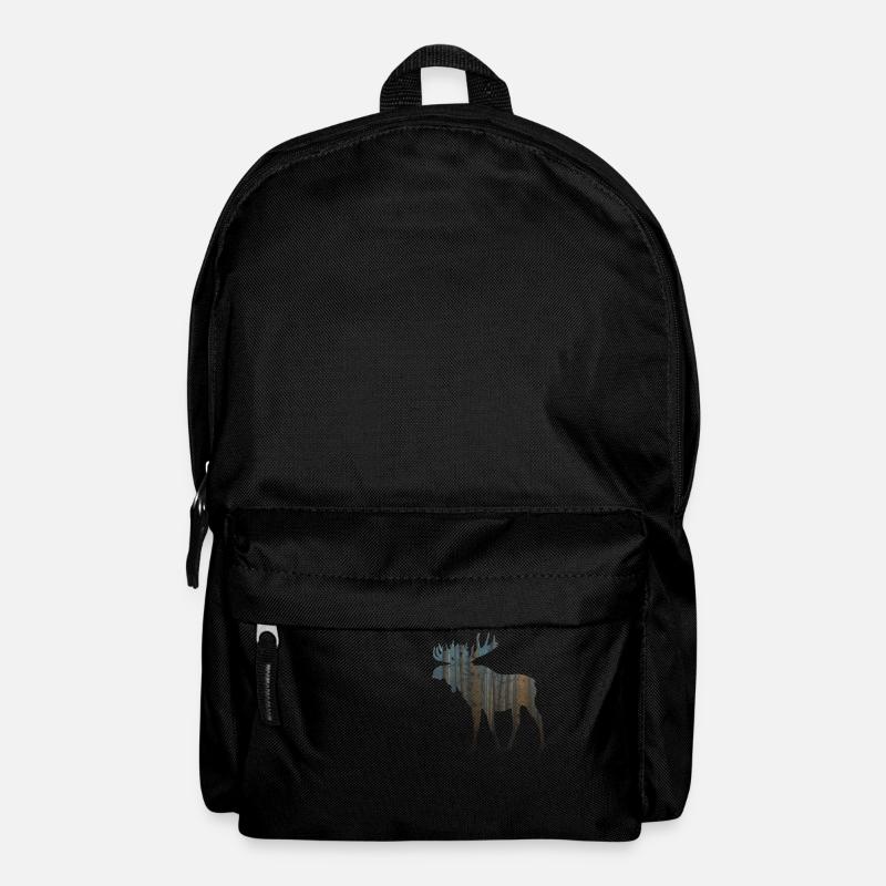 Élan de forêt - Sac à dos - noir