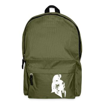 Casque romain - Sac à dos - vert olive - Devant
