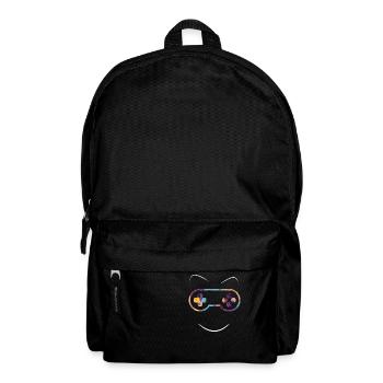 happy game, j'aime les jeux video - Sac à dos - noir - Devant