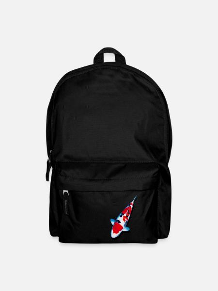 KOI-Karpfen - Rucksack - Schwarz