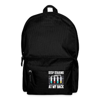 Amoureux de la chimie – Génie chimique Je suis dans mon - Sac à dos - noir - Devant