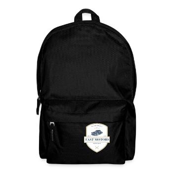 Moteurs rapides - Sac à dos - noir - Devant