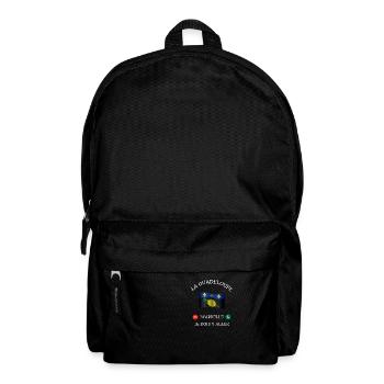guadeloupe m'appelle humour guadeloupéen homme - Sac à dos - noir - Devant