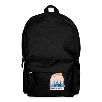 Ungarn Budapest Design Europa Europe Gift - Rucksack - Schwarz - Vorne