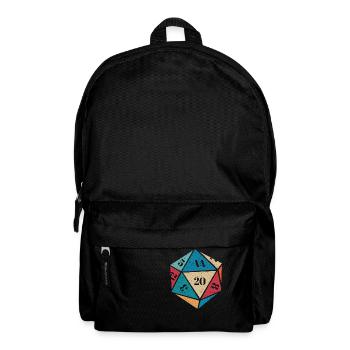 RPG RPG jeux de rôle sur table jeu de rôle de joueur - Sac à dos - noir - Devant
