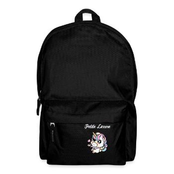 Petite licorne - Sac à dos - noir - Devant