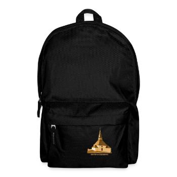 Seiffen Round Church Erzgebirge Toy Place Saxony - Backpack - black - Front