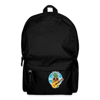 Ukulele Pineapple - Rucksack - Schwarz - Vorne