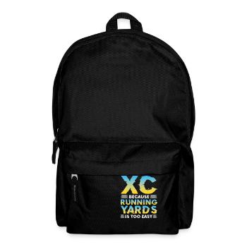 XC because running yards is too easy - Rucksack - Schwarz - Vorne