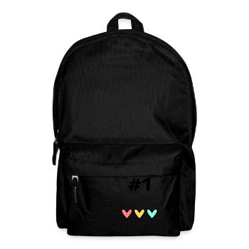 1. 1 YEAR. 1st ANNIVERSARY. 1 YEAR BIRTHDAY - Backpack - black - Front
