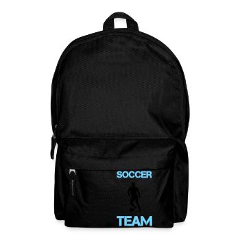 Soccer Player Team - Backpack - black - Front
