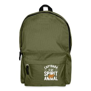 Capybara - Rucksack - Olivgrün - Vorne