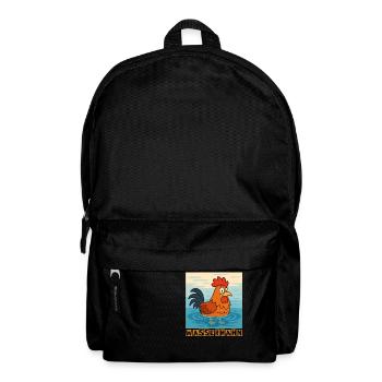 Wasserhahn by Rico Beck - Rucksack - Schwarz - Vorne