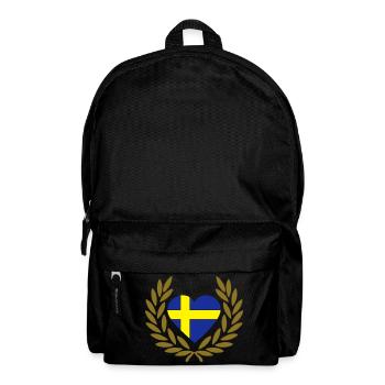 corona_svezia_3 - Rucksack - Schwarz - Vorne