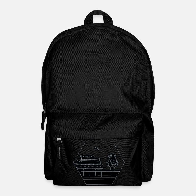 Flughafen Tegel Berlin 2 - Rucksack - Schwarz