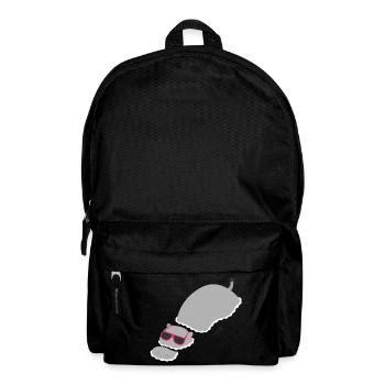 Chillin ‚Hippo - Rucksack - Schwarz - Vorne