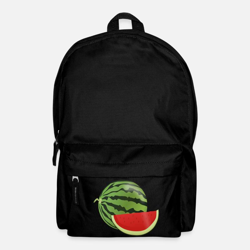 water melon wassermelone veggie fruits1112 - Rucksack - Schwarz