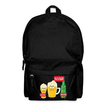 Save Water Drink Beer - Backpack - black - Front