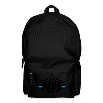 je vais encore être papa - Sac à dos - noir - Devant