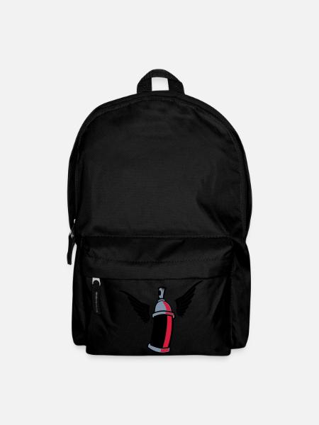 flying_graffiti_can_3c - Backpack - black