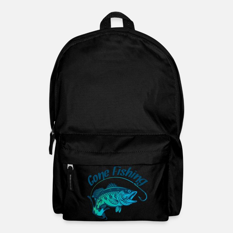 Poisson de pêche - Sac à dos - noir