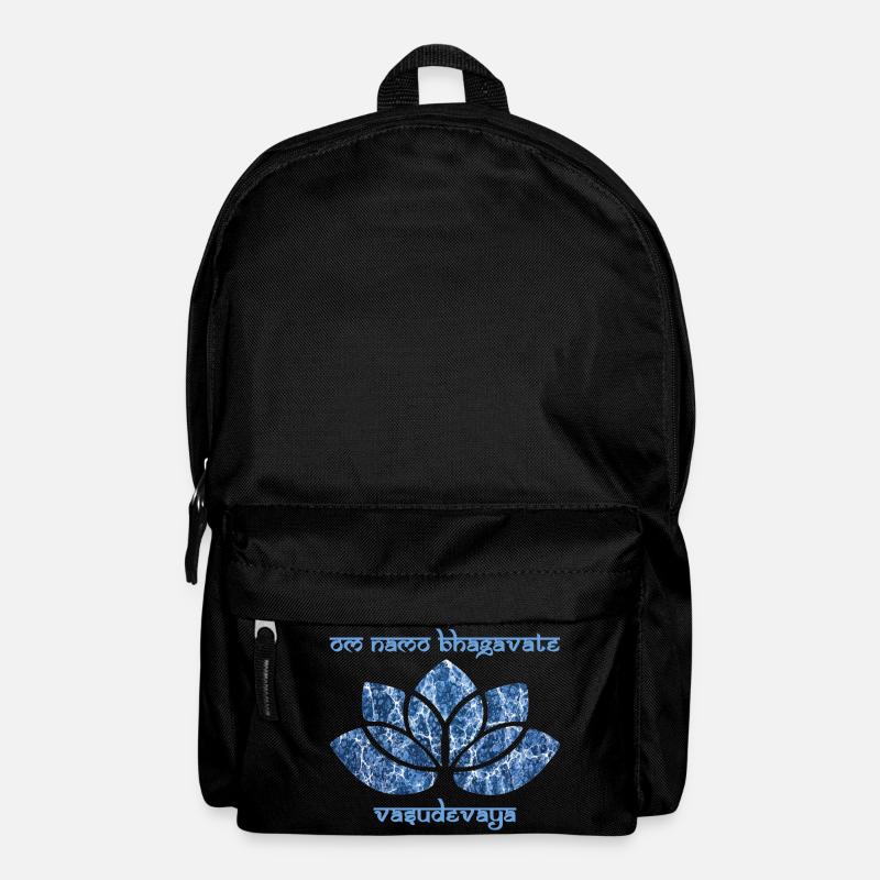 mantra om namo bhagavate vasudevaya e 206 - Rucksack - Schwarz